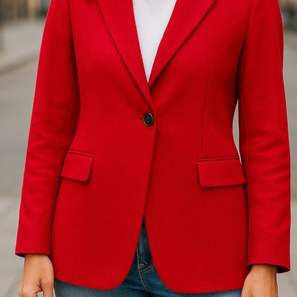 Talbot's Petite - NWT Ladies Fascia PeaCoat, 4-P, Double-Faced, Wool & Nylon,... - Picture 2 of 12